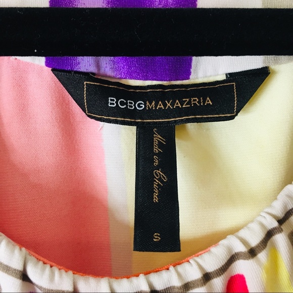 BCBG MaxAzria Multicolor Paint Brush Dress - Picture 6 of 6
